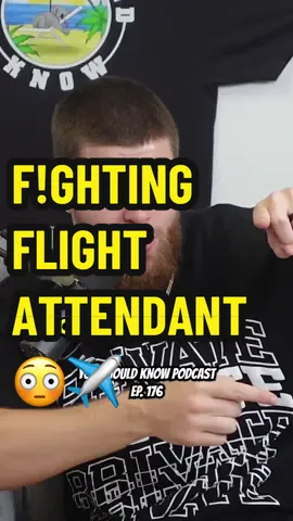 CRAZY FLIGHT ATTENDANT STORY😳✈️