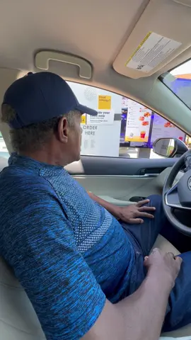 McDonald’s drive thru!