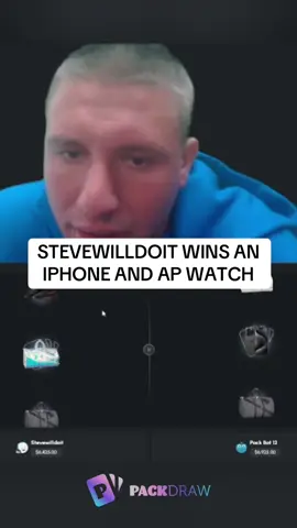 STEVEWILLDOIT WINS AN IPHONE AND AP WATCH #kickstreaming 