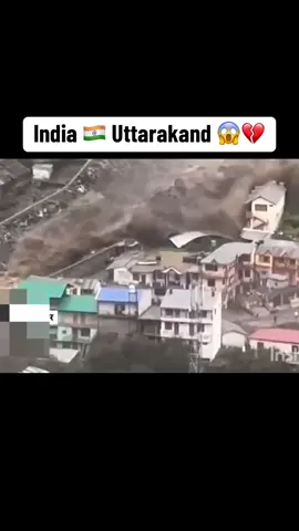 Uttarakand flood India #fyp#india #flood #uttarakand #foryou 
