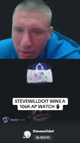 STEVEWILLDOIT WINS A 106K AP WATCH ⌚️ #kickstreaming 