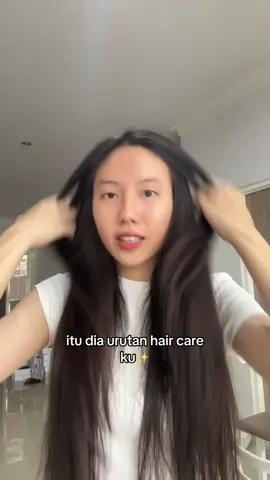Urutan haircare routineku!✨ #haircareroutine 