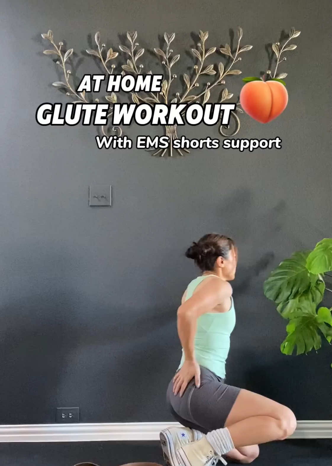 At home glutes workout. EMS Toning Shorts from @Megelin Global , CODE: Ariel10 to save $140 USD & additional 10% off, link in BIO. #musclerelaxationtech #megelinemstoningshorts  #Megelinemstech #MegelinPelvicCare  #glutelift #homeworkout #glutesworkout 