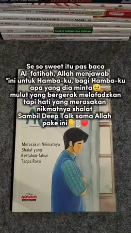 Se so sweet itu pas baca Al-fatihah, sambil Deep Talk sama Allah. #deeptalkwithallah #bukudeeptalkwithallah #rekomendasiuntukmu #fouryoupage #fyp 