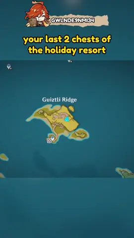 your last 2 chests of the holiday resort. v5.8 1st half code GWLNDE9NMI34 #genshingao#genshinguide#genshin#GenshinImpact#genshinimpact58 
