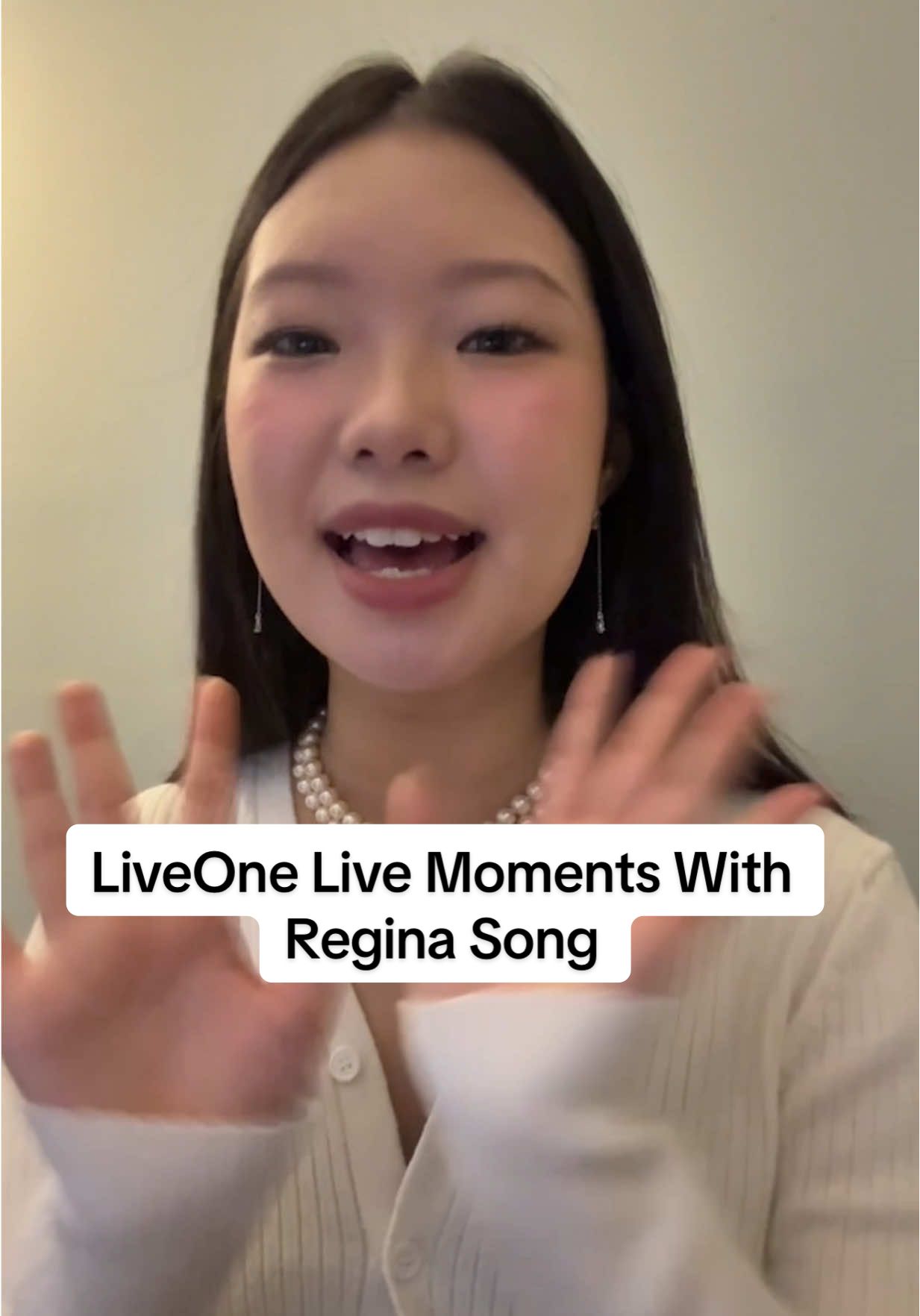 LiveOne Live Moments With Regina Song. We caught up with@Regina Song out all about her favorite live moments as well as her new release 'Love me again’.