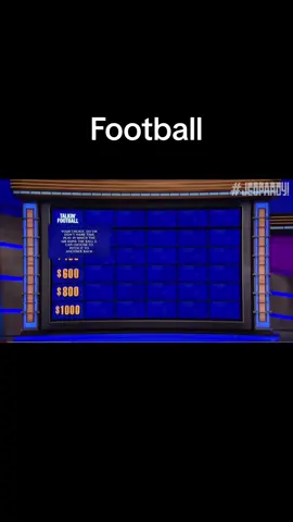 Football #trivia #nfl #sports #jeopardy 