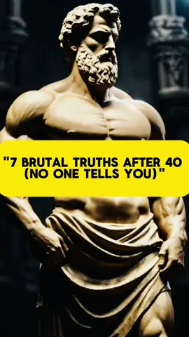 After 40, life doesn't slow down — it sharpens. These 7 hard truths will challenge you to live with purpose, not pressure. It's not about chasing more... it's about choosing better #LifeAfter40 #HardTruths #MidlifeWisdom #MatureMindset #LiveWithPurpose #Over40Life #ClarityOverChaos #SelfGrowth #MindsetShift #TransformationJourney#foryou #foryoupage❤️❤️ #goviral #viral #unitedkingdom #USA #Newyork 