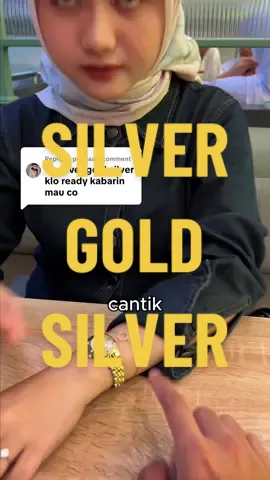 Replying to @priliaaa udah ready kak jam tangan yang silver gold ini, tapi stoknya ga banyak #jamtanganwanita #jamtanganmewah #jamtanganviral #jamtangancewek #poshi #jamtanganantiair 