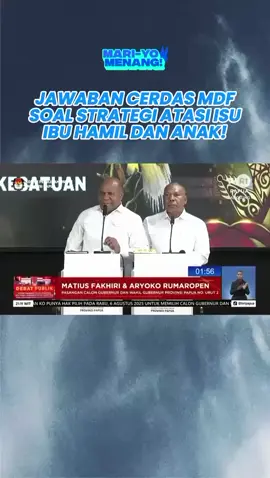 Visioner! Kartu Kasih jadi pondasi awal terciptanya Mace (Mahasiswa Cerdas). Bukan cuma omon-omon bapak Matius su bawa layanan kesehatan waktu kampanye!😜 #SaCoblos2 #MariYoMenang #gubernur #mdf #papua #jayapura 