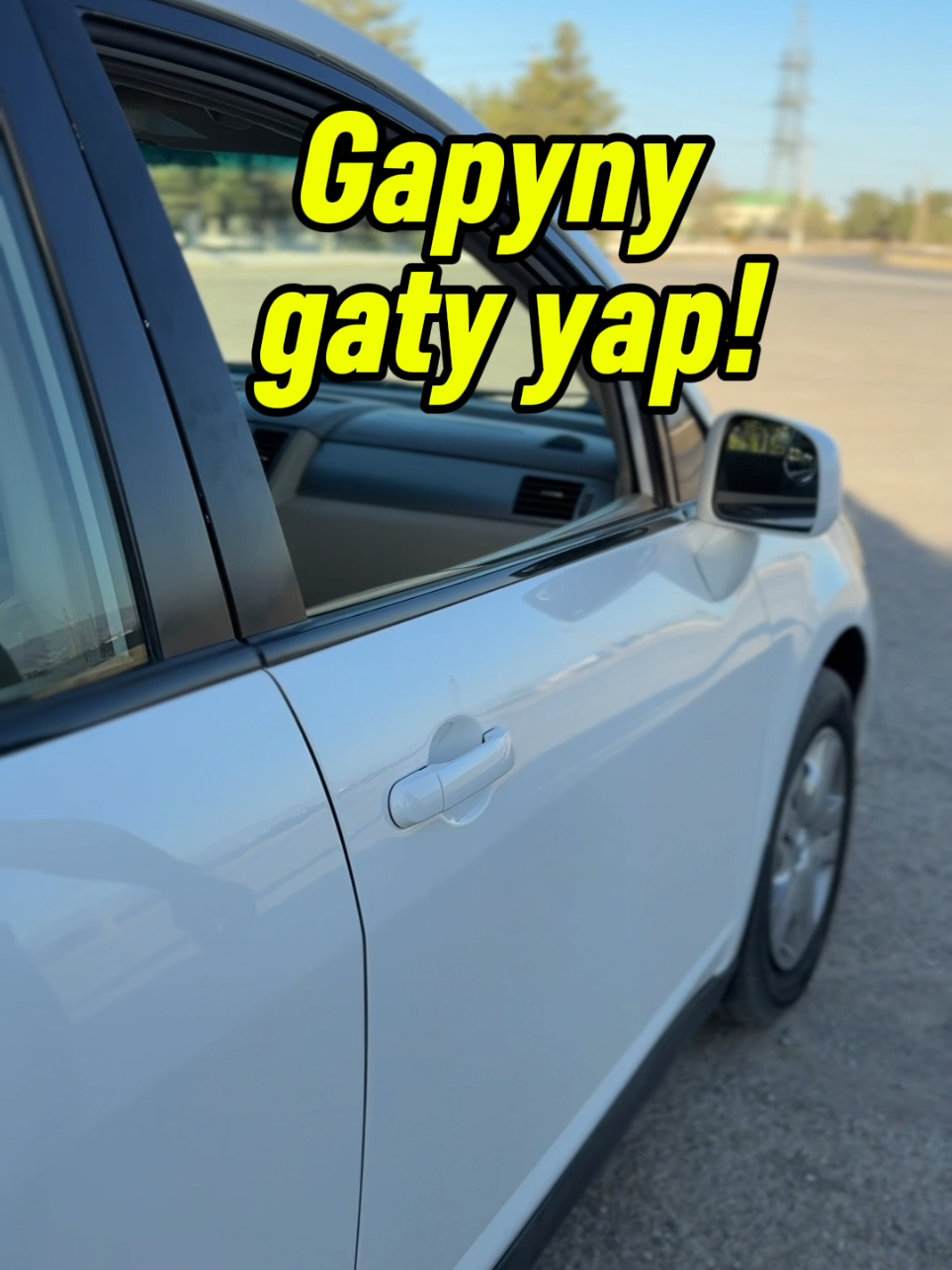 gapyny gaty yapsan gowmy ? Nerwiñi oynama !#fyp #rec #ashgabat #nissan #ashgabat 