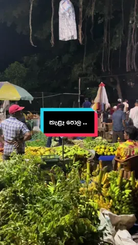 කැළෑ පොල ..  #colombo #nigth #market 