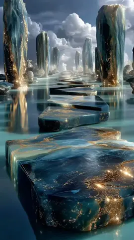 You've found the secret path to another dimension... #landscape #aiart #dream #mindblown 