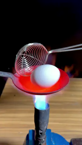 1000°C Red Hot Angry Spoon VS Egg  #rhcb #satisfying #asmr #oddlysatisfying #asmrsounds #usa_tiktok🇺🇸 #uktiktok🇬🇧uk 
