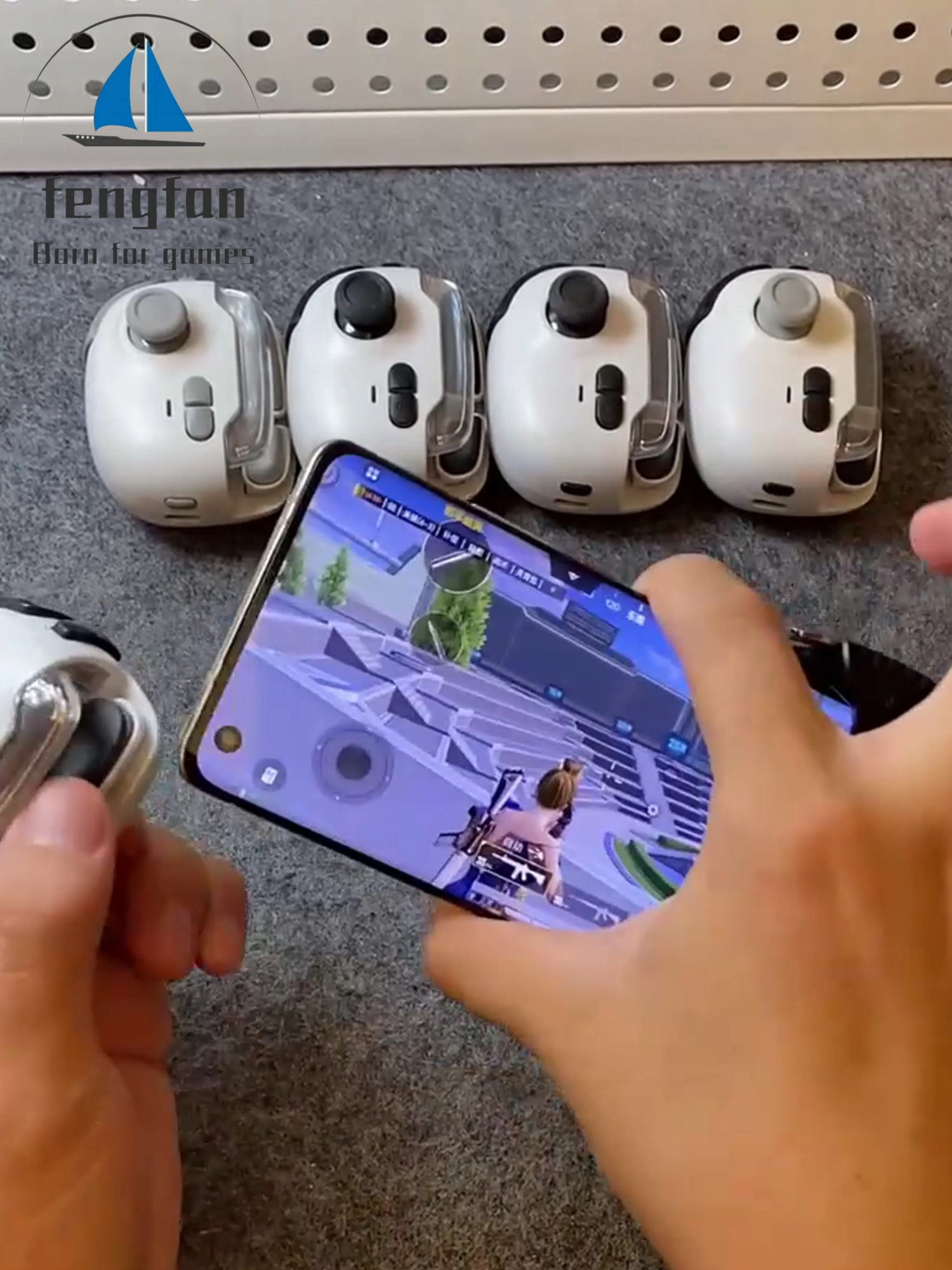 A good game controller can reduce recoil to zero.#pubg #fengfan #fengfancontroller #cod #fengfantrigger #fortnite #fengfanresolver #keyboardgaming