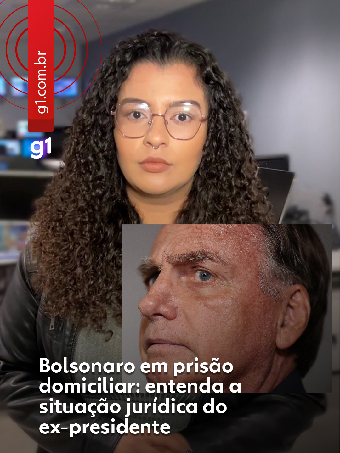 Política - O ministro Alexandre de Moraes, do Supremo Tribunal Federal (STF), determinou nesta segunda-feira (4) a prisão domiciliar do ex-presidente Jair Bolsonaro (PL). A medida foi tomada após descumprimento de medidas cautelares, como a proibição de uso de redes sociais — inclusive por meio de terceiros. Além da prisão domiciliar, Moraes também determinou a proibição de visitas (exceto familiares próximos e advogados) e a apreensão de todos os celulares disponíveis na casa de Bolsonaro, em Brasília. A defesa diz que ele não descumpriu nenhuma ordem da Justiça. Entenda a situação jurídica do ex-presidente no #g1. Clique em 'leia o artigo' para ler a reportagem completa. #tiktoknotícias‌ #g1política #política #jairbolsonaro