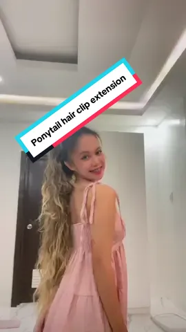 Ponytail hair clip extension #ponytailhairclipextension #clipextension #hairextension #hairclipextension 