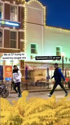 maybe the young ones just have enough energy to chase