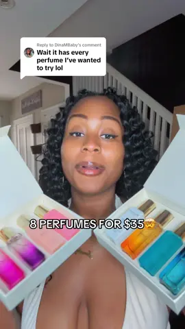 Replying to @DinaMBaby yes girl @BellaVitashop is offering EIGHT perfumes for only $35 in their perfume discovery set😍 It’s perfect to find your signature scent🥰 I tagged it for you, get yours today💕 #Bellavita #Bellavitahoney #perfumes #fragrances #perfume #fragrancetiktok #fragrancetok #signaturescent #fragrancereview #tiktokshop #tiktokmademebuyit  #tiktokshopblackfriday #tiktokshopblackfriday2025 #tiktokshopmusthaves #fyp #tiktokshopblackfriday #tiktokshopchtistmas #tiktokshopchristmas2025 #tiktokshopchtistmasgifts #tiktokshopblackfridaydeals #tiktokshopcreatorpicks  #smellgood #smelllikeasnack #backtoschool 