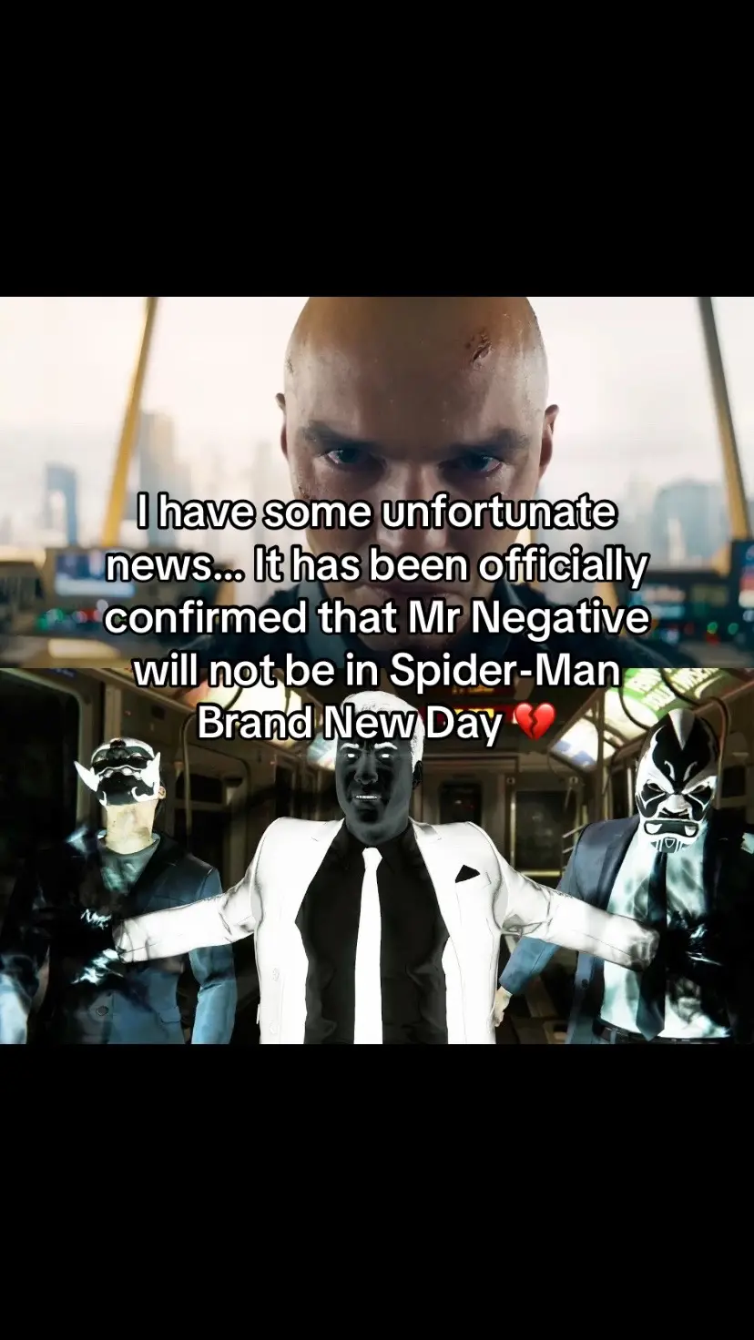 I am truly heartbroken #spidermanbrandnewday #spiderman4 #misternegative #punisher #spiderman #marveltok #mcutok 