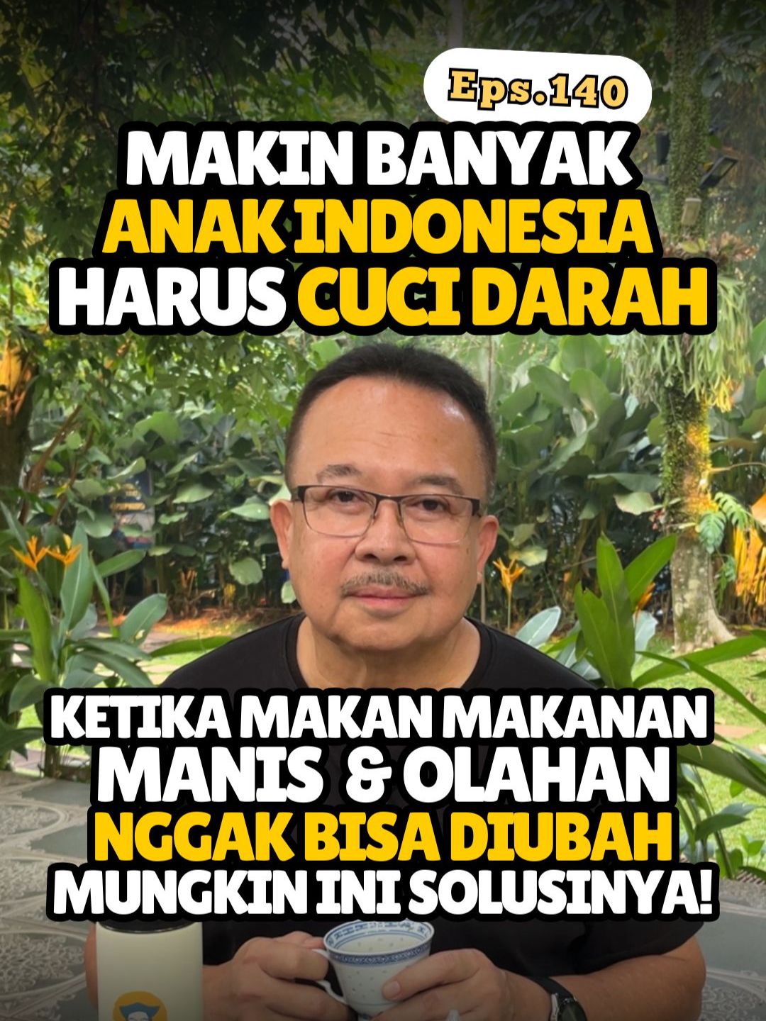 Perubahan pola penyakit di masyarakat mencerminkan tantangan baru dalam gaya hidup anak-anak kita. Dulu kita banyak temui klinik bersalin, kini beberapa bergeser menjadi klinik cuci darah. Sudah saatnya kita melakukan koreksi. Pola makan yang lebih sehat, aktivitas fisik teratur, serta pemilihan pemanis alami seperti stevia mungkin bisa menjadi langkah kecil untuk memperbaiki kebiasaan kita. #StayRelevant