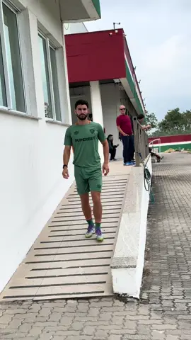 Bom dia, CT Carlos Castilho! 🇭🇺 Amanhã tem decisão! #fluminense #tiktokesportes 