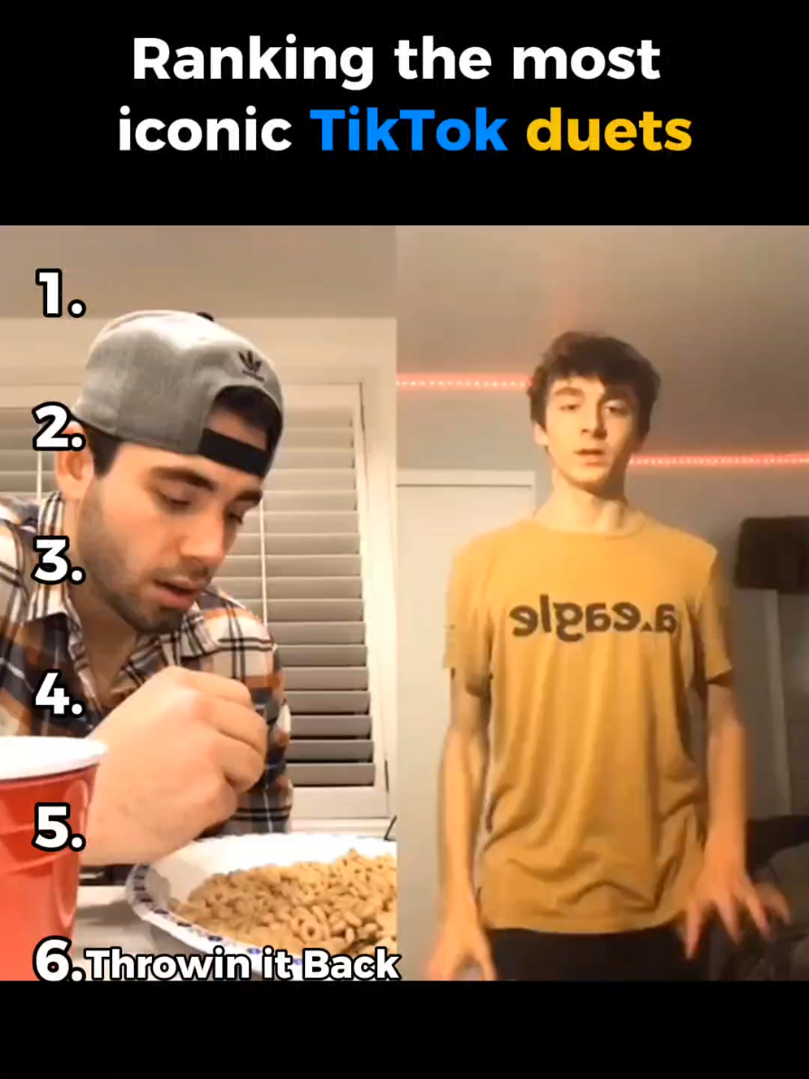 Ranking the most iconic TikTok duets #funny #meme #humor #jokes #duet #stitch #xyzbca #sussybaka #goviral 