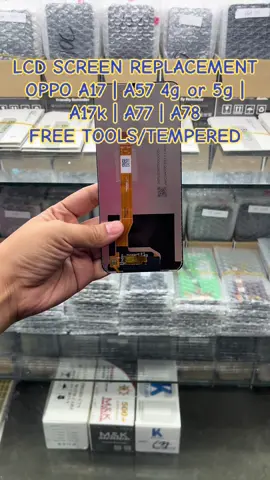 LCD SCREEN REPLACEMENT FOR OPPO A17/A17k/A57/A77/A18/A78 #lcd #screenreplacement #lcdscreen #display #viral #trending ##oppo 