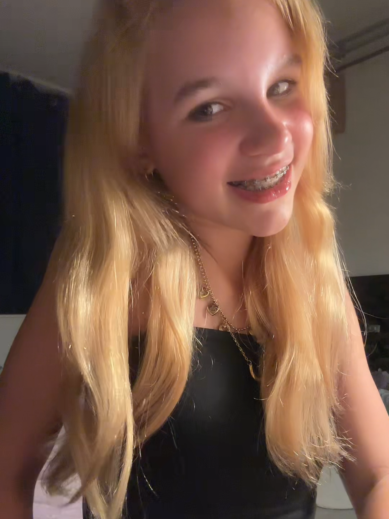 #sweet #cutie #blonde #braces #lipsync  @jaellaaaaaaaaa 