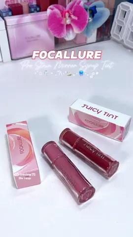 🍒2 màu son dành riêng cho 2 tone da siu xinh💫  #sontint #sontintli #sonfocallure #focallure #focallurevn #swatchson #rireview75 #goclamdep #beautyhacks #ngoisaotiemnang #xuhuong 
