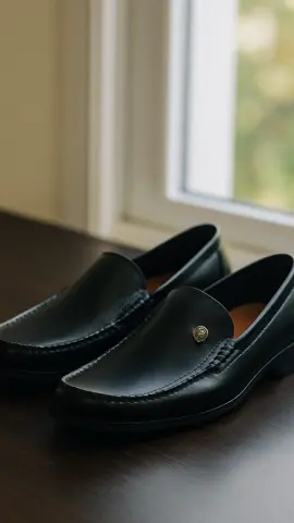 KQ Indonesia Sepatu Loafers pria K-411 original kulit asli -black #promo #sepatukantor #sepatukulitasli #original #pantofelpria 