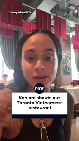 R&B singer Kehlani is giving one Toronto restaurant its flowers, saying it may have the best Vietnamese food she’s ever had.  #Toronto #VietnameseFood #Pho #TorontoFood #Kehlani