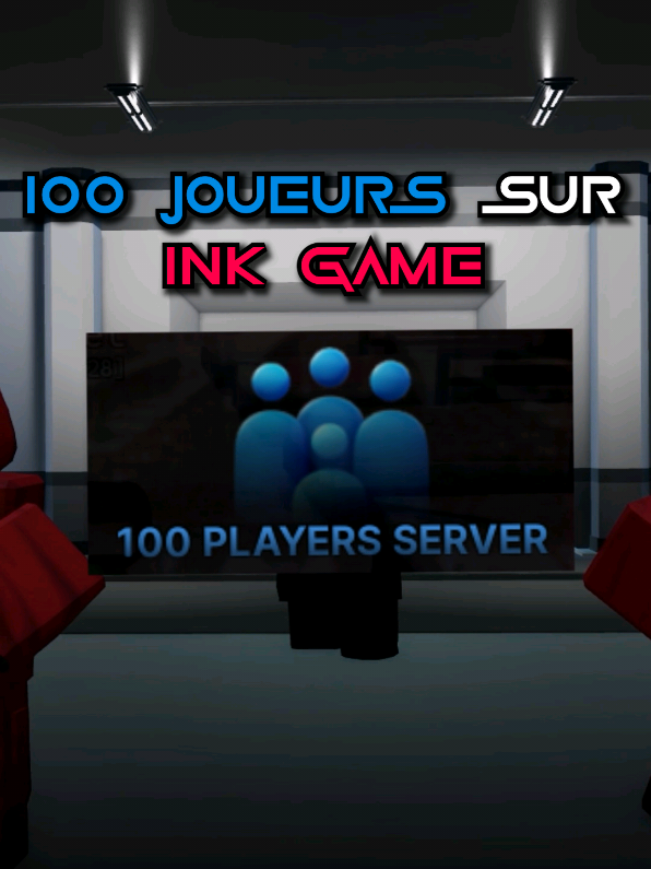 Serveurs de 100 joueurs sur Ink Game #roblox #squidgame #inkgame 