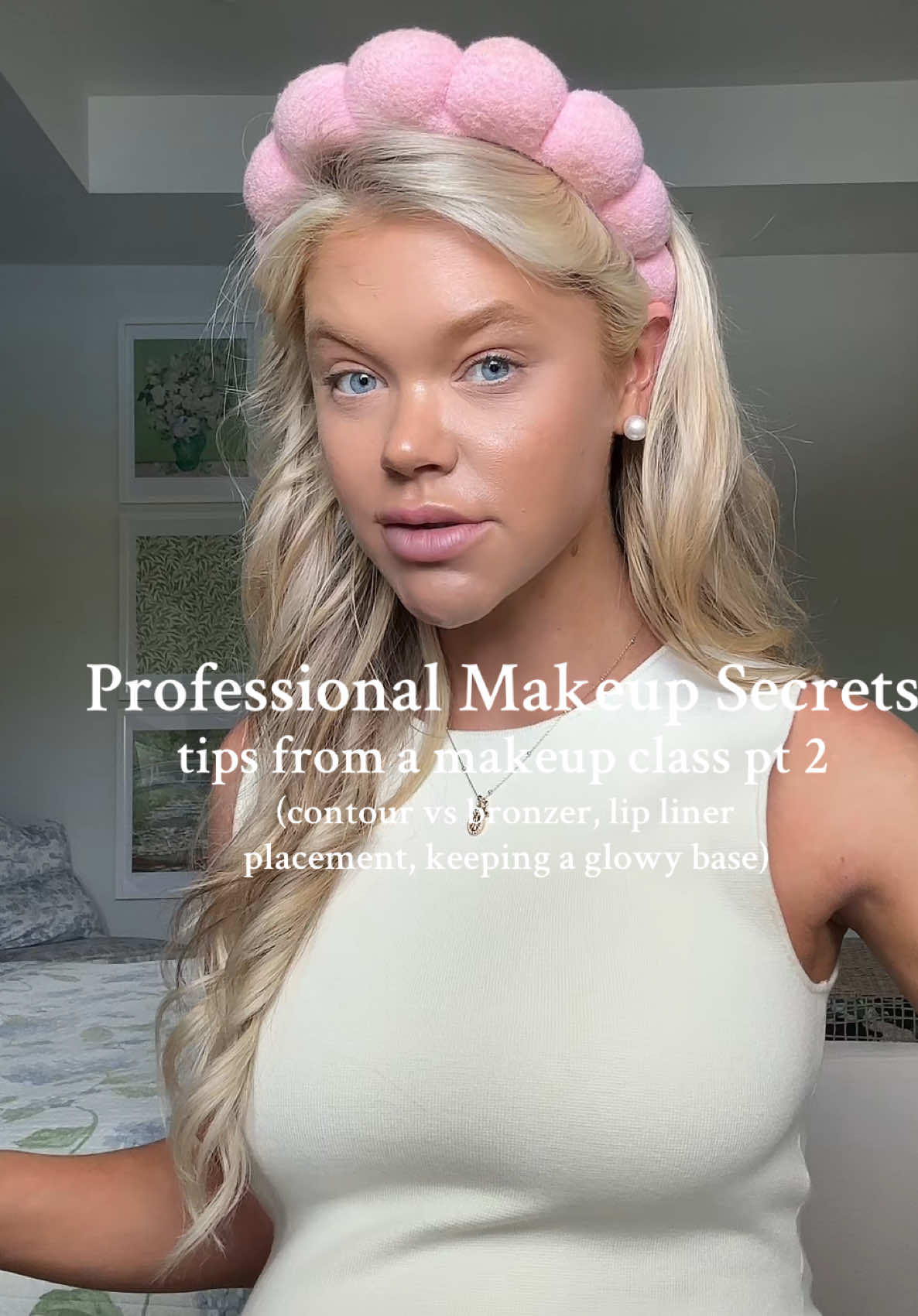 Part 2! Setting Spray & Lip: @Charlotte Tilbury Color Correction: @Kosas @maccosmetics #makeuphacks #makeuptutorial #professionalmakeupartist #MakeupRoutine 