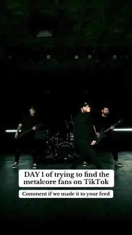 Day 1 | We’re a band called Downswing. This song is called “Exit Plan”  #metalcore #fyp #day1 #badomens #wagewar #metaltok #posthardcore 