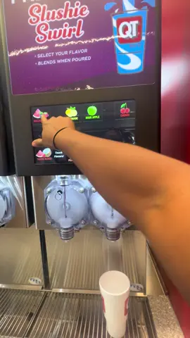 At first I didn’t like the new machines, until I learned how to do them the right way! #qt #slushy 