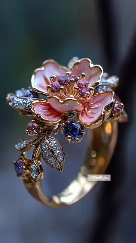 The Floral ring series  #flowers #jewelry #jewellery #bijoux #ai #art #jewelryaddict #jewelrylover #aijewelry #digitalart #artlover #ring #design #fantasy 