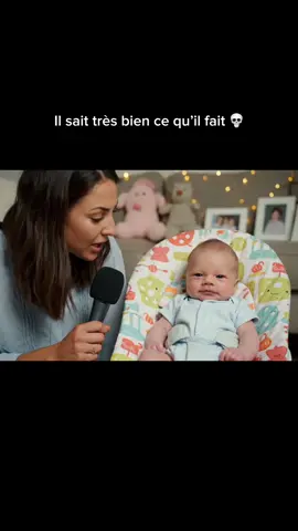 Il savait d’avance qu’il allait faire 💀👶 #baby #interview #ai 