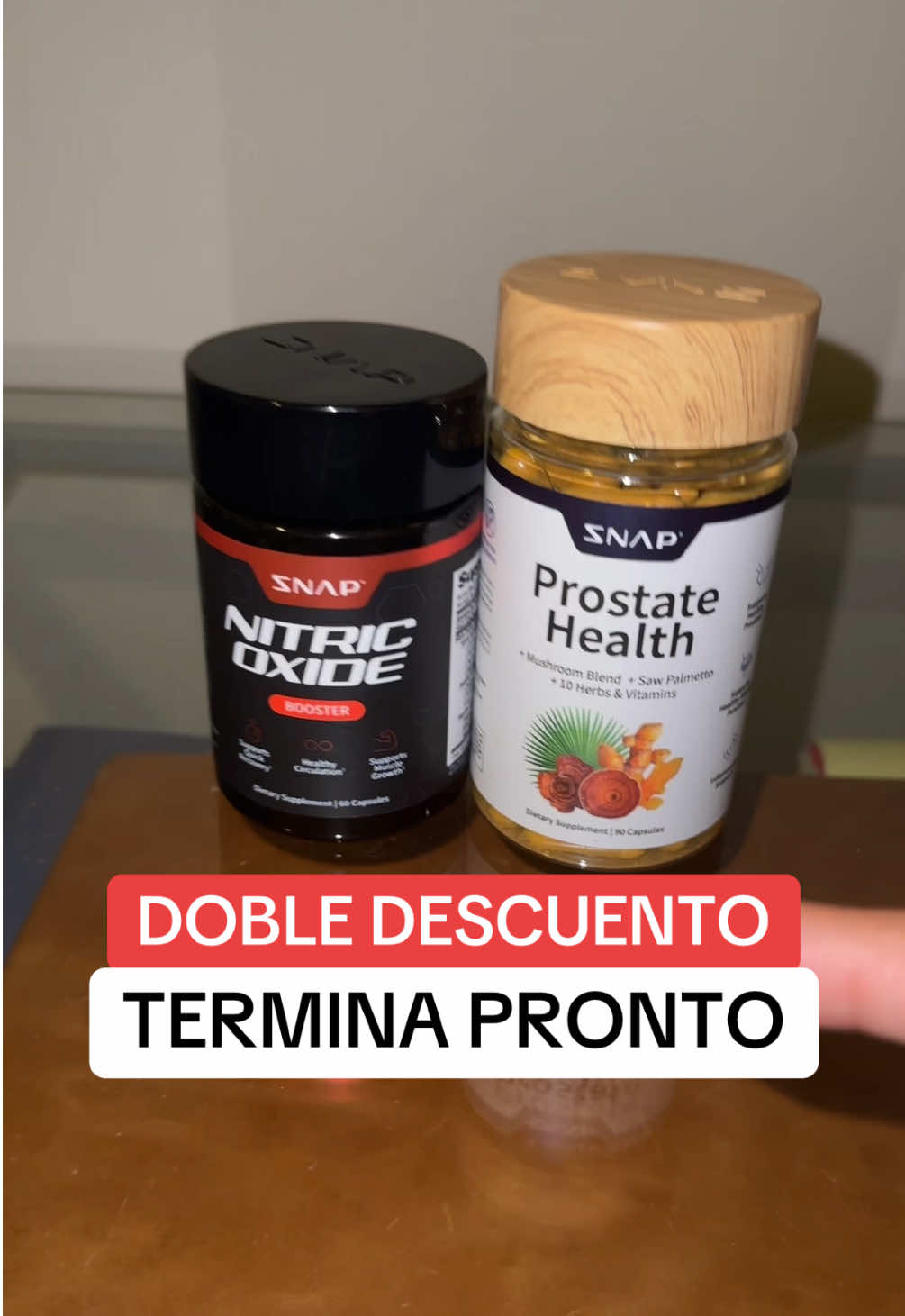 Lo mejor para hombres 40 años y arriba #menshealth #snapsupplements #nitricoxide #prostatehealth #saluddelhombre 