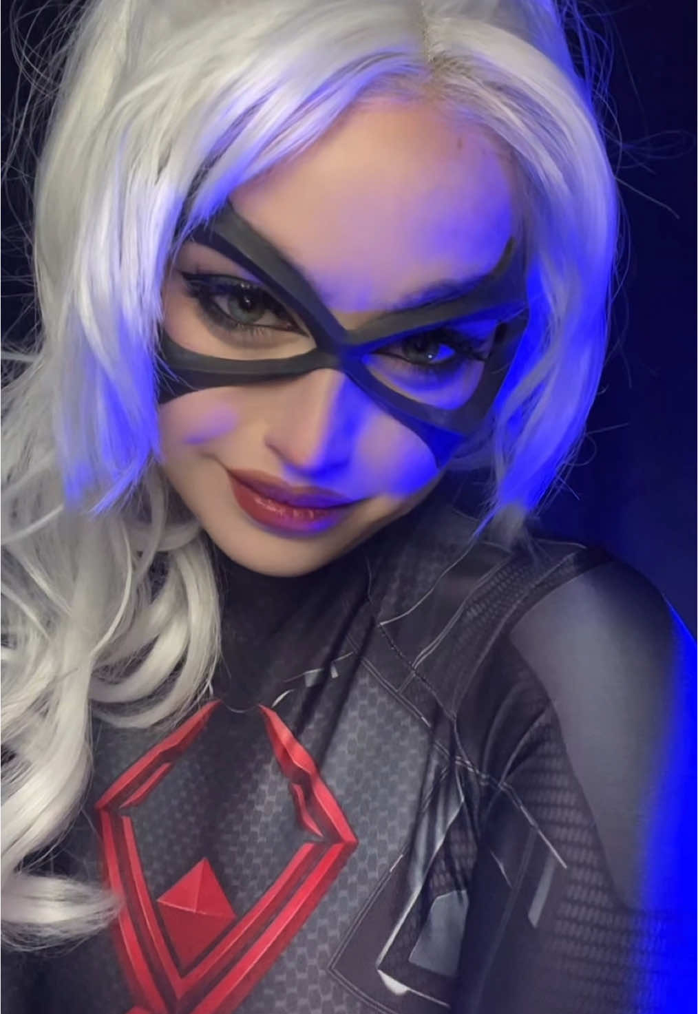 We’re not gonna be friends 🕷️🐈‍⬛  • #feliciahardy #feliciahardyblackcat #feliciahardycosplay #spiderman #ps4spiderman 