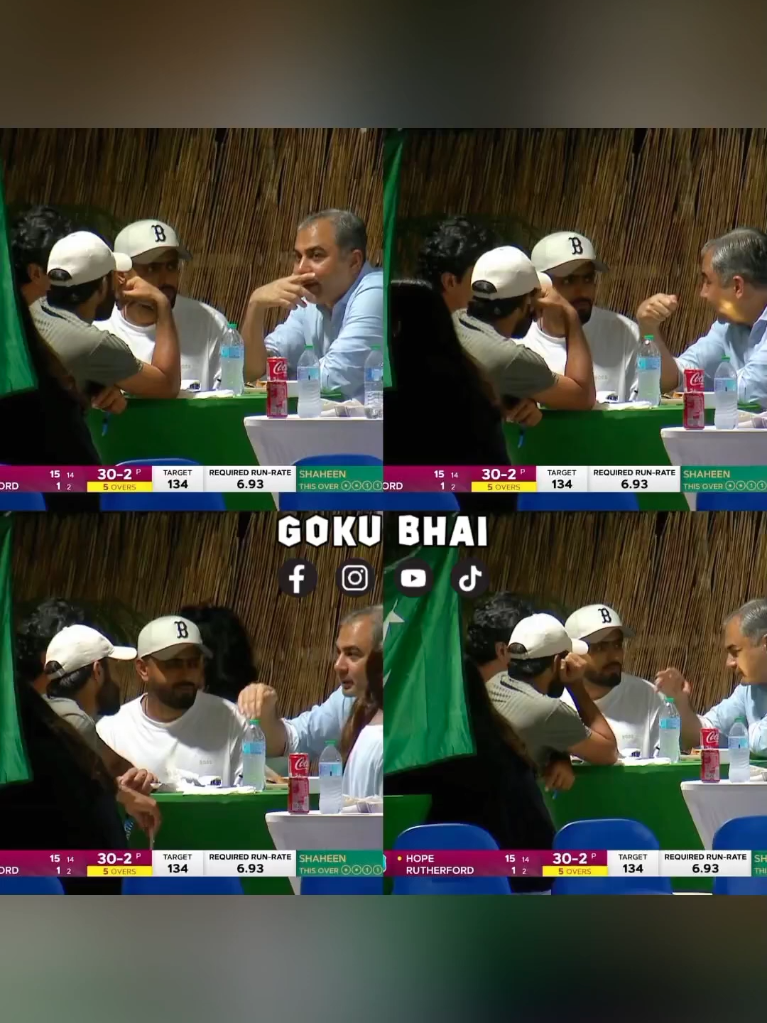 Babar and Rizwan with PCB Chair Man 😎🤣 #babarazam #rizwan #pcbchairman #gokubhai #roast #edit #king
