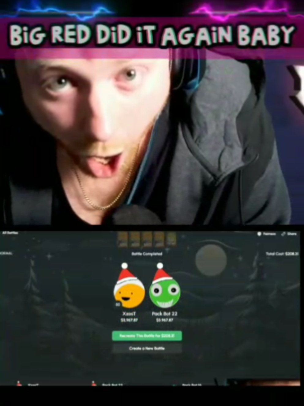 Big red  DID IT AGAIN BABY!! #fyp #kickstreaming #clip #rydurz 