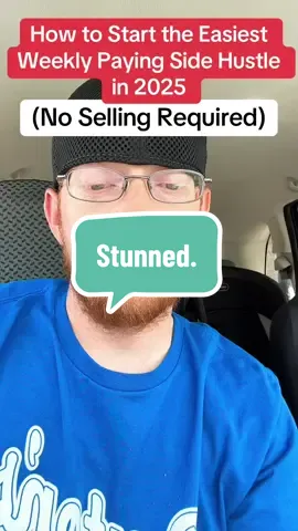 How to start the easiest weekly-paying side hustle in 2025 🔥 No selling, no recruiting, no fluff. Built for people who want true time 🆓dom. Comment your fav emoji & I’ll send the info! #sidehustle2025  #passiveincomeideas #timefreedom #makemoneyonline2025 #sidehustlesforbeginners  #creatorsearchinsights 