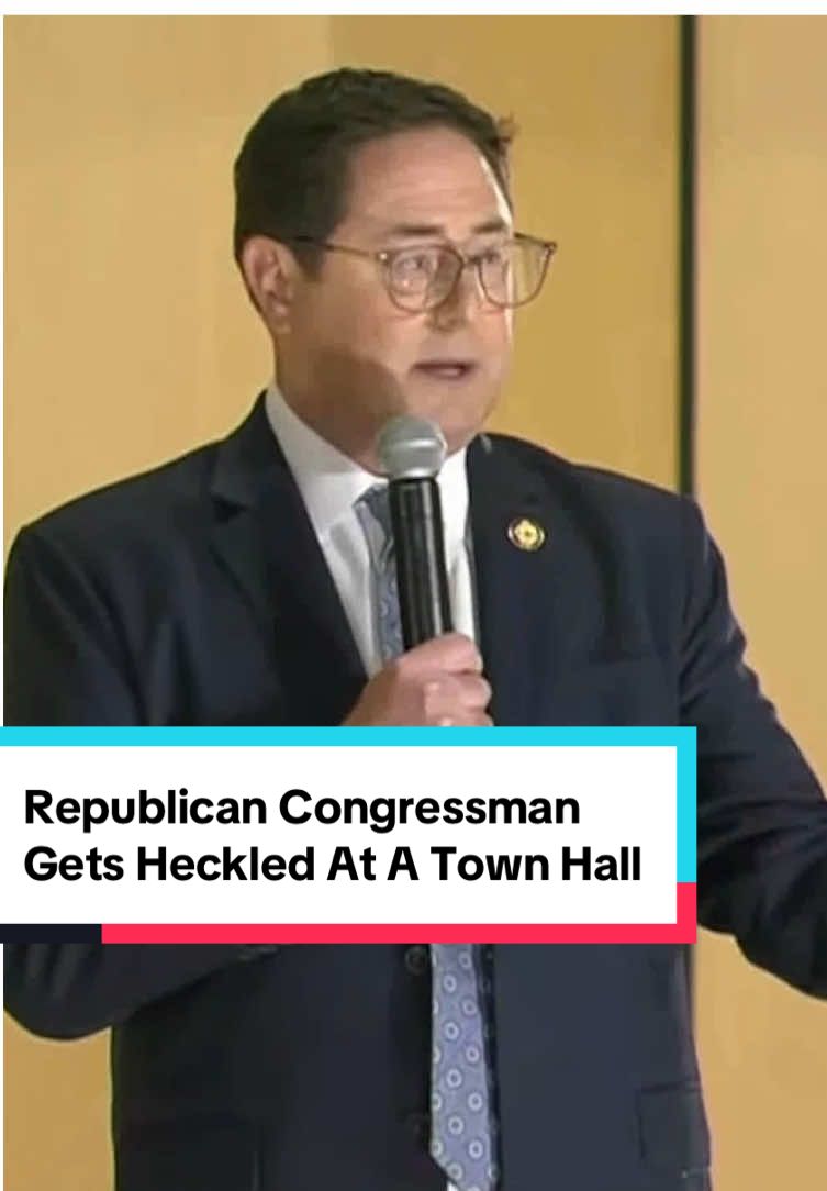 Safe to say Rep. Mike Flood did not successfully sell the “One Big Beautiful Bill” in Nebraska #mikeflood #trump #congress #news #politics 