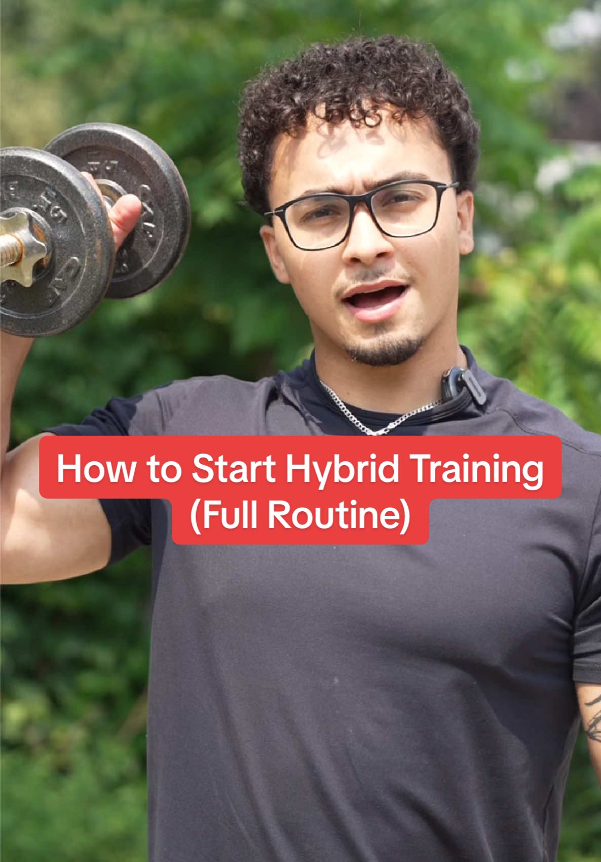 How to Start Hybrid Training #hybridtraining #Fitness #calisthenics #fyp 