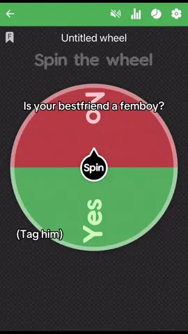 The wheel doesn’t lie!!!!#foryou #blowthisup? #wheel #femboy #taghim #lie 