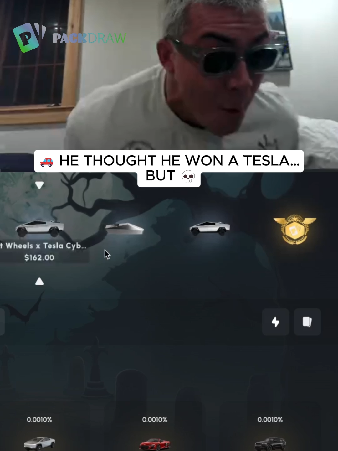 🚗 HE THOUGHT HE WON A TESLA… BUT