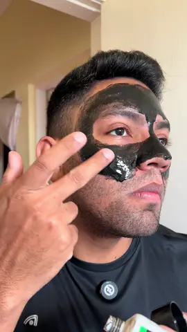 máscara facial que remove cravos espinhas e a oleosidade do rosto ##mascara##vaidade##homemvaidoso##mascarafacial