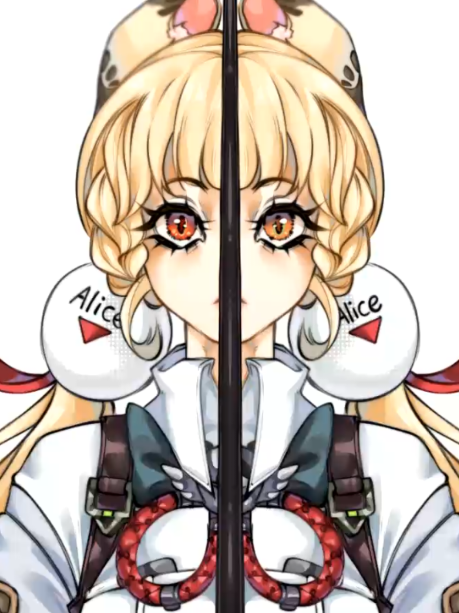 (almost) symmetrical #digital #speedpaint #timelapse #zzz #zzzalice #zenlesszonezero #art 