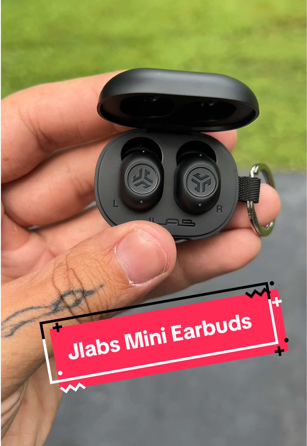JLab JBuds Mini True Wireless Bluetooth Earbuds + Charging Case, Charcoal Black, IP55 Sweat and Dust Proof, Bluetooth Multipoint, Be Aware Audio, 3 EQ Sound Settings, Crystal Clear Calls #earbuds #bluetoothheadphones #bluetooth #wirelessearbuds #tiktokbacktoschool #tiktokshopbacktoschool 
